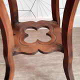 Vintage harness in walnut and marble