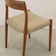 Suite de 6 chaises Niels O Möller modèle 77' Dukkerup
