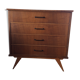 Commode vintage pieds compas