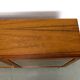 Étagère commode vintage en teck vitrine années 60