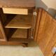 Mid-century vintage Scandinavian 1950s Art Deco Parisian sideboard oak wood