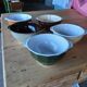 5 old Émile Henry bowls