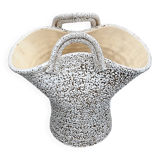 Basket, ceramic vase