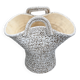 Basket, ceramic vase