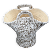 Basket, ceramic vase
