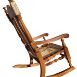 Children's rocking chair with cane