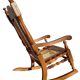 Children's rocking chair with cane