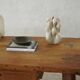 Dining table / desk in primitive French pine from the 18th century with a drawer.