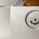 Chrome eyeball desk lamp
