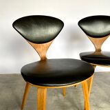 Chaises Norman Cherner pour Plycraft. USA, années 1960