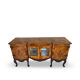 Buffet en noyer burr italien, années 1930.