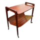 Bar / desserte roulante – Opal Kleinmöbel – design scandinave 1960