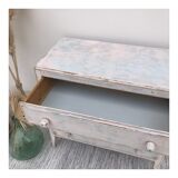 Patinated vintage chest of drawers