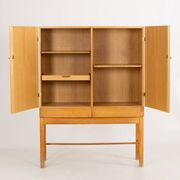 Scandinavian Oak Wardrobe by Gunnar Myrstrand for Källemo – Sweden, 1960