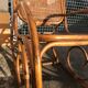 Rocking-chair en rotin