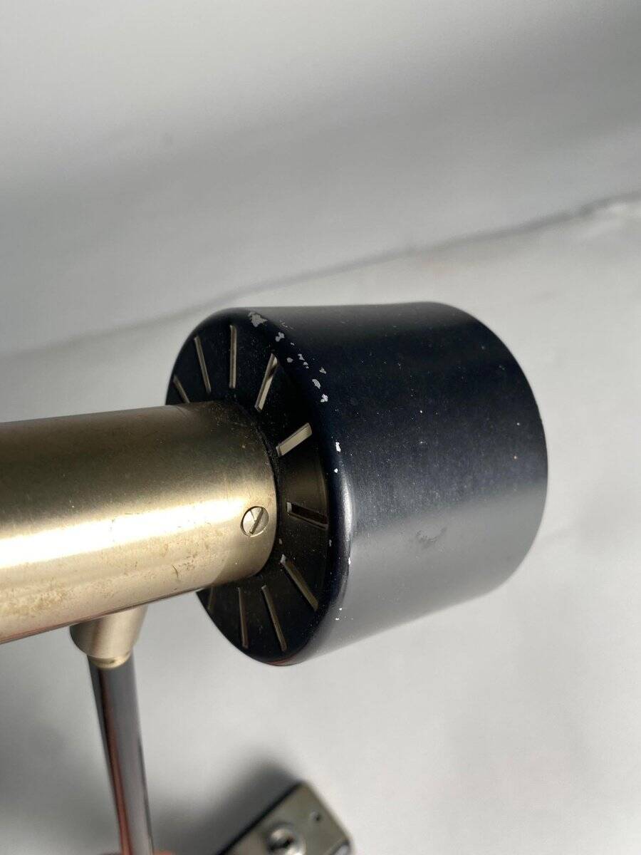 Adjustable Metal Wall Lights, 1950, Set of 2