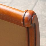 Beech sleigh bed