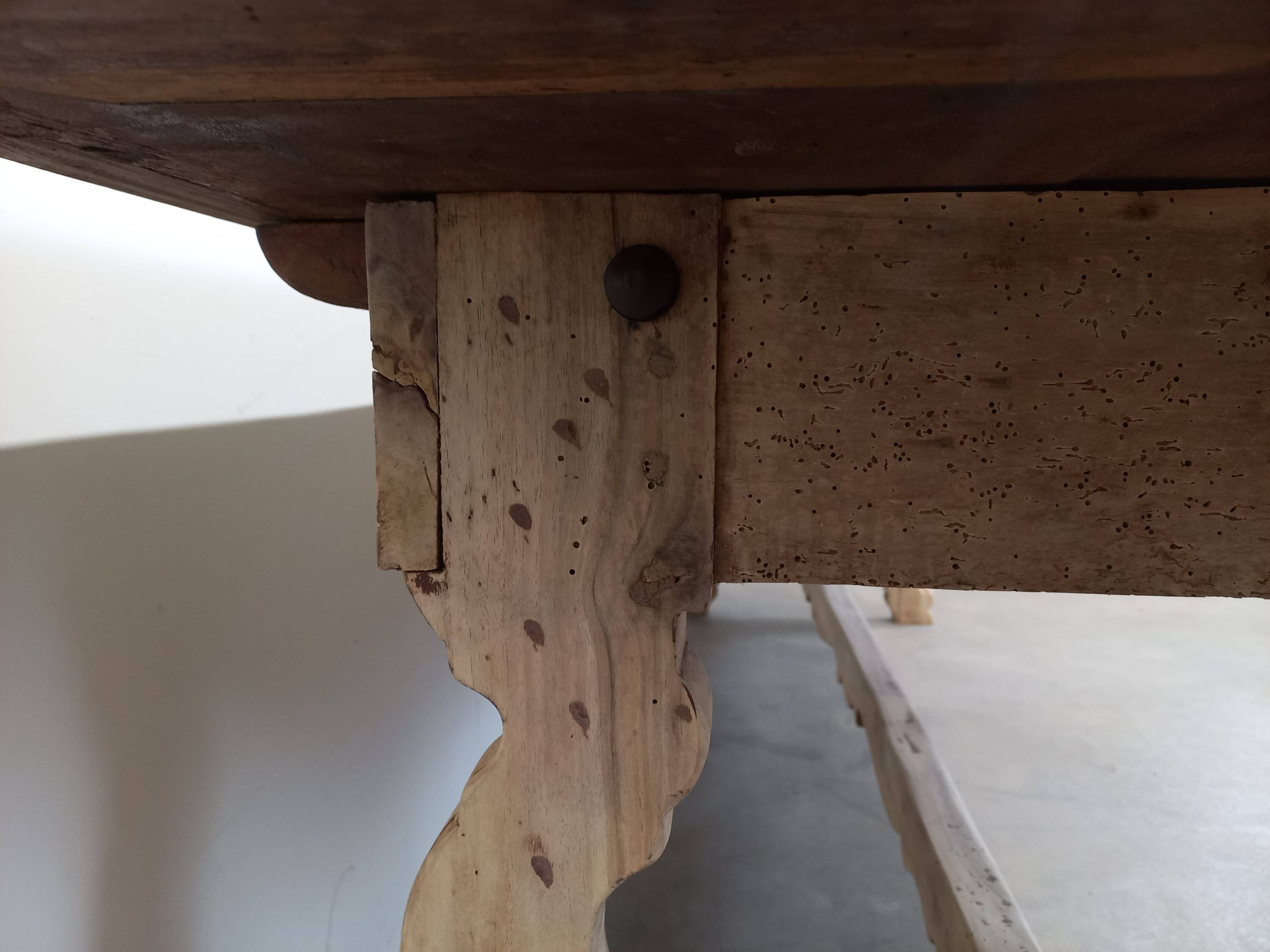 Antique farmhouse table