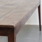 Large Antique French Farmhouse Dining Table for 6 to 8 People