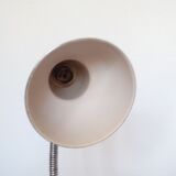 Ancienne lampe / applique d'atelier Elau ( Joseph Laurent ) en métal chromé , années 50