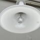 Vintage Danish model Mandarin Pendant Lamp Small by Michael Bang for Holmegaard, 1970s