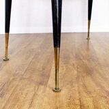 Dining height adjustable table