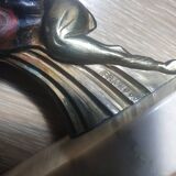 Pair of Deer bookends signed FRANJOU Art Deco