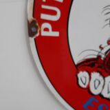 Enamelled plate ESSO 1962