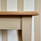 Solid wood dining table