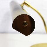Brass desk lamp 1980