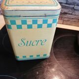 Box tolee spices flour kitchen 1900