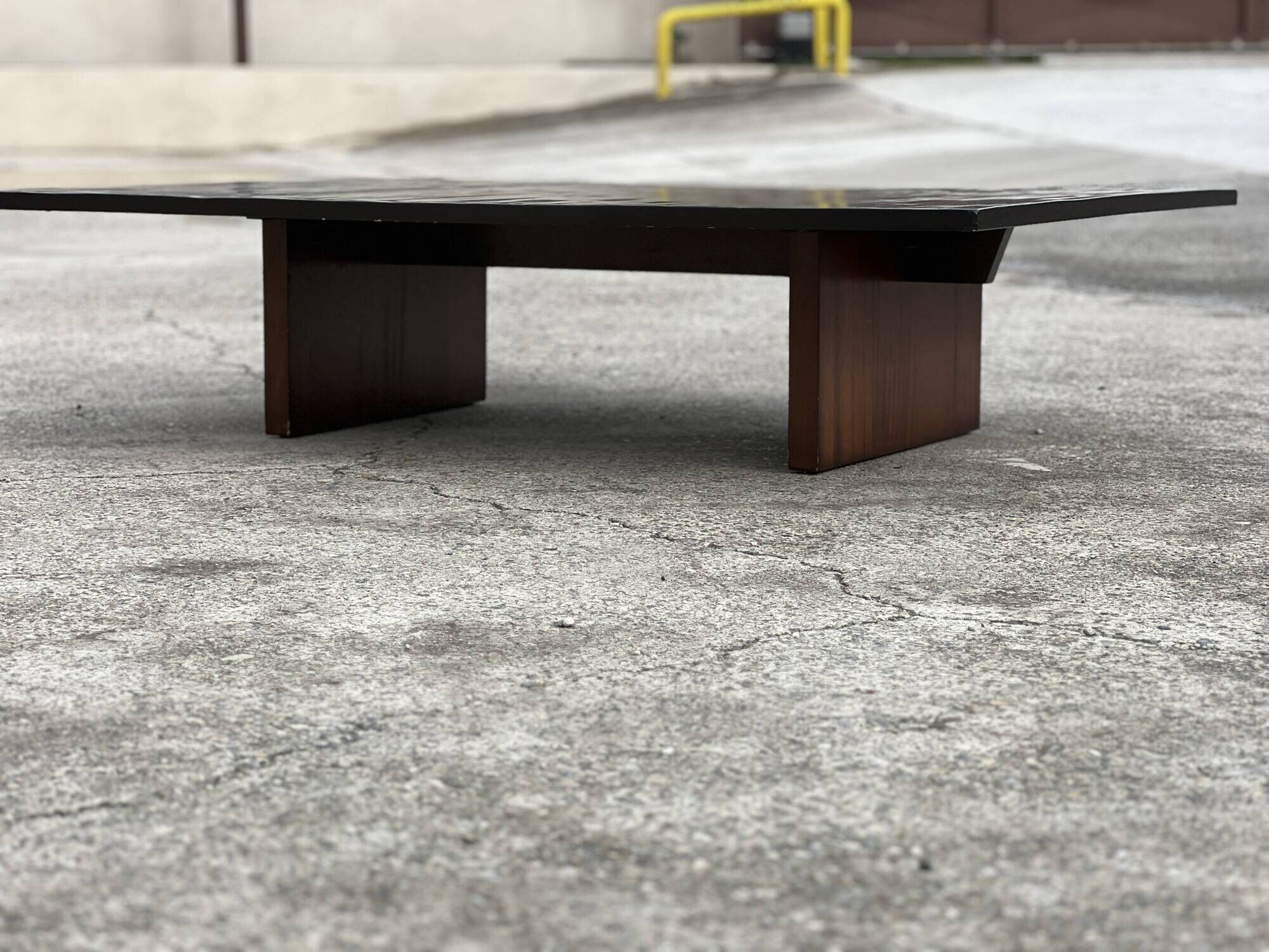 Bamboo Coffee Table by Axel Vervoordt, Belgium, 1980s