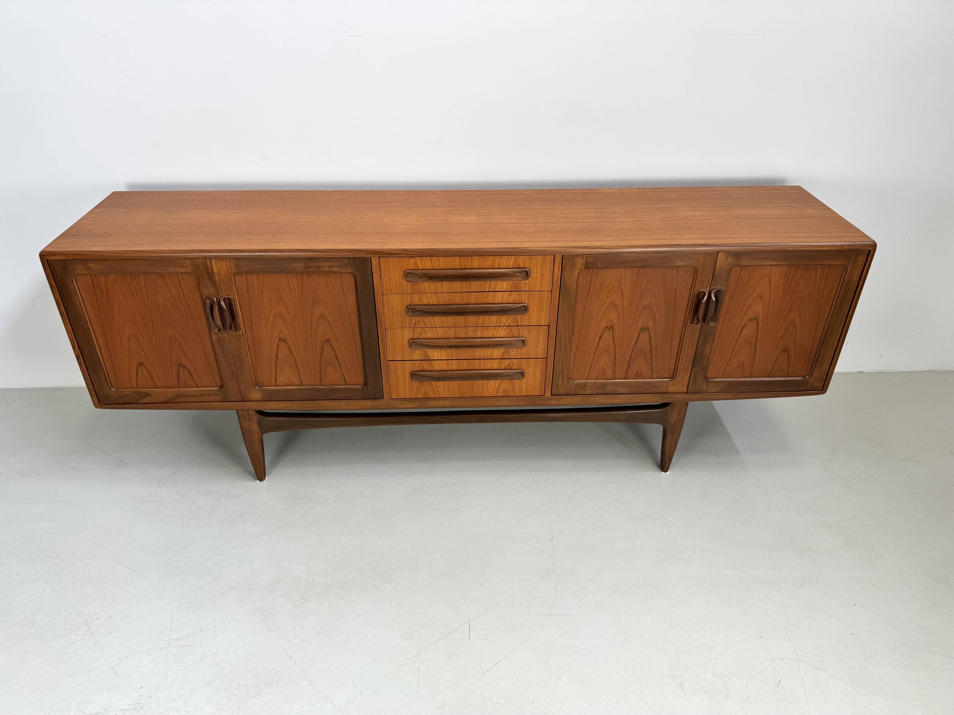 Vintage "Fresco" sideboard by G-Plan, design by V. Wilkins, from the 1960s.
