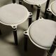 Set of 4 dining chairs model 6800 by Kurt Thut for Dietiker, 1980s