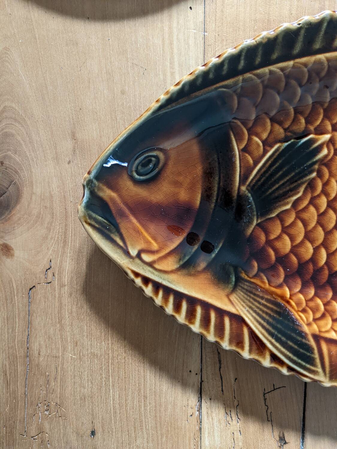 Sarreguemines fish plates and dishes