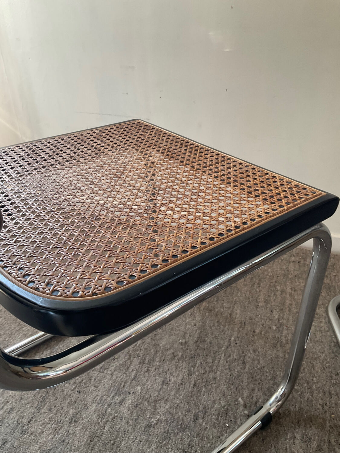 Series of 2 chairs Marcel Breuer Cesca B32