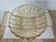 Art Deco dish in roseline glass
