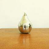 Chrome pear with pitcher and 6 glasses pink