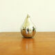 Chrome pear with pitcher and 6 glasses pink