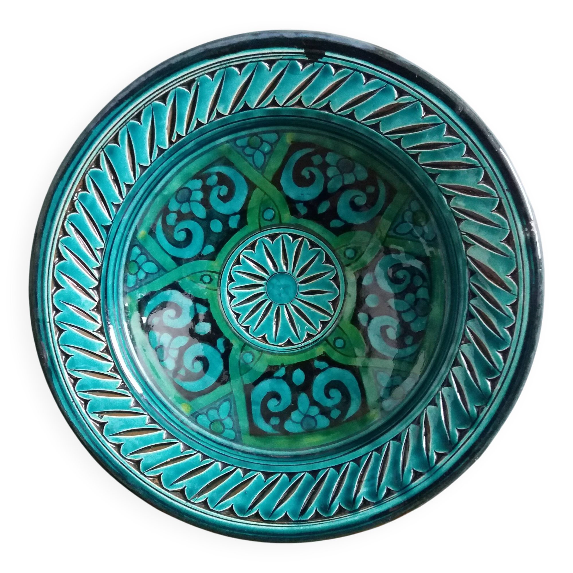 Moroccan wall decoration plate