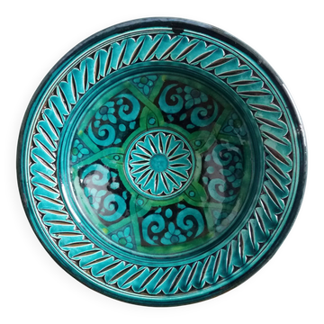 Assiette décoration murale Maroc