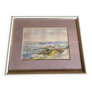 Aquarelle Sur Papier - jean