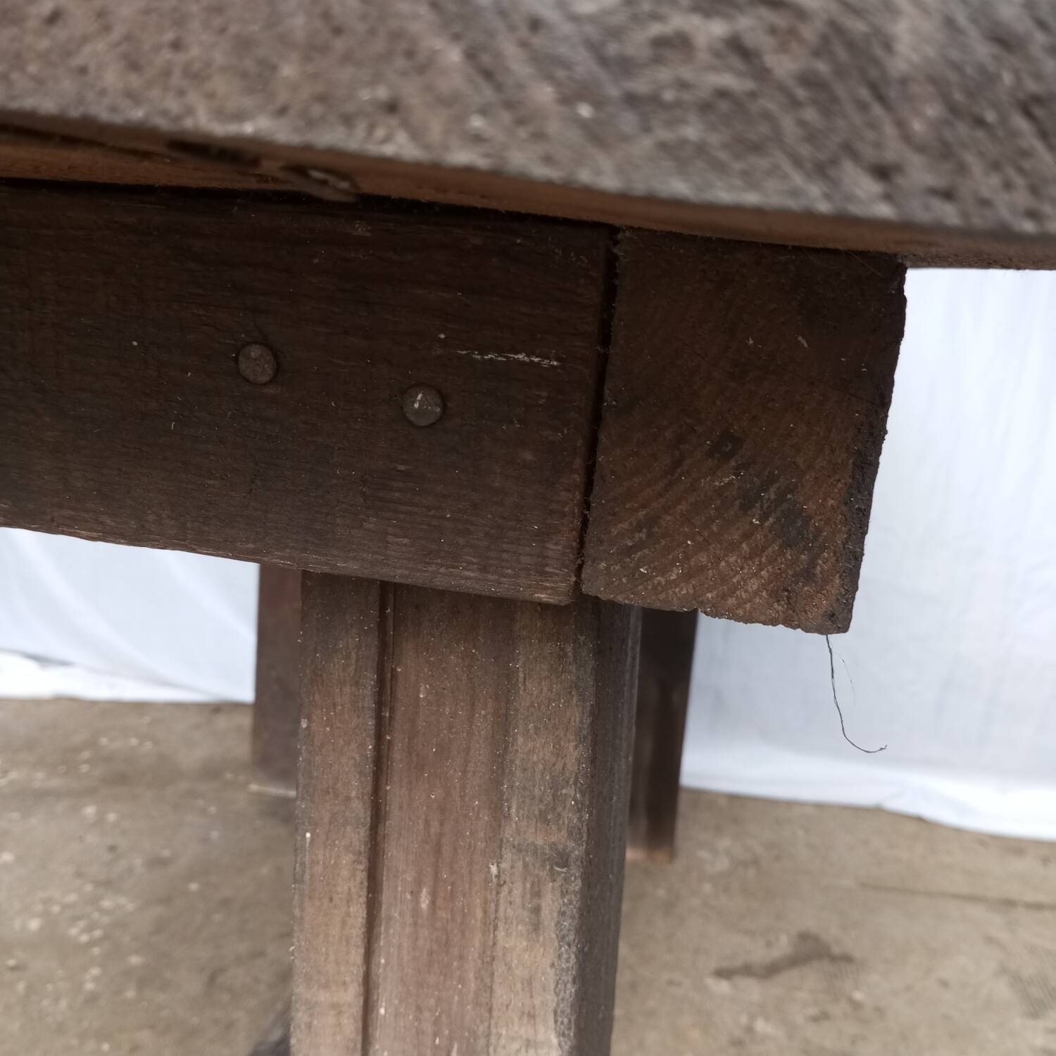 Brutalist Farmhouse Table