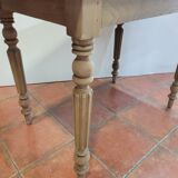 Table rectangulaire ancienne en orme massif