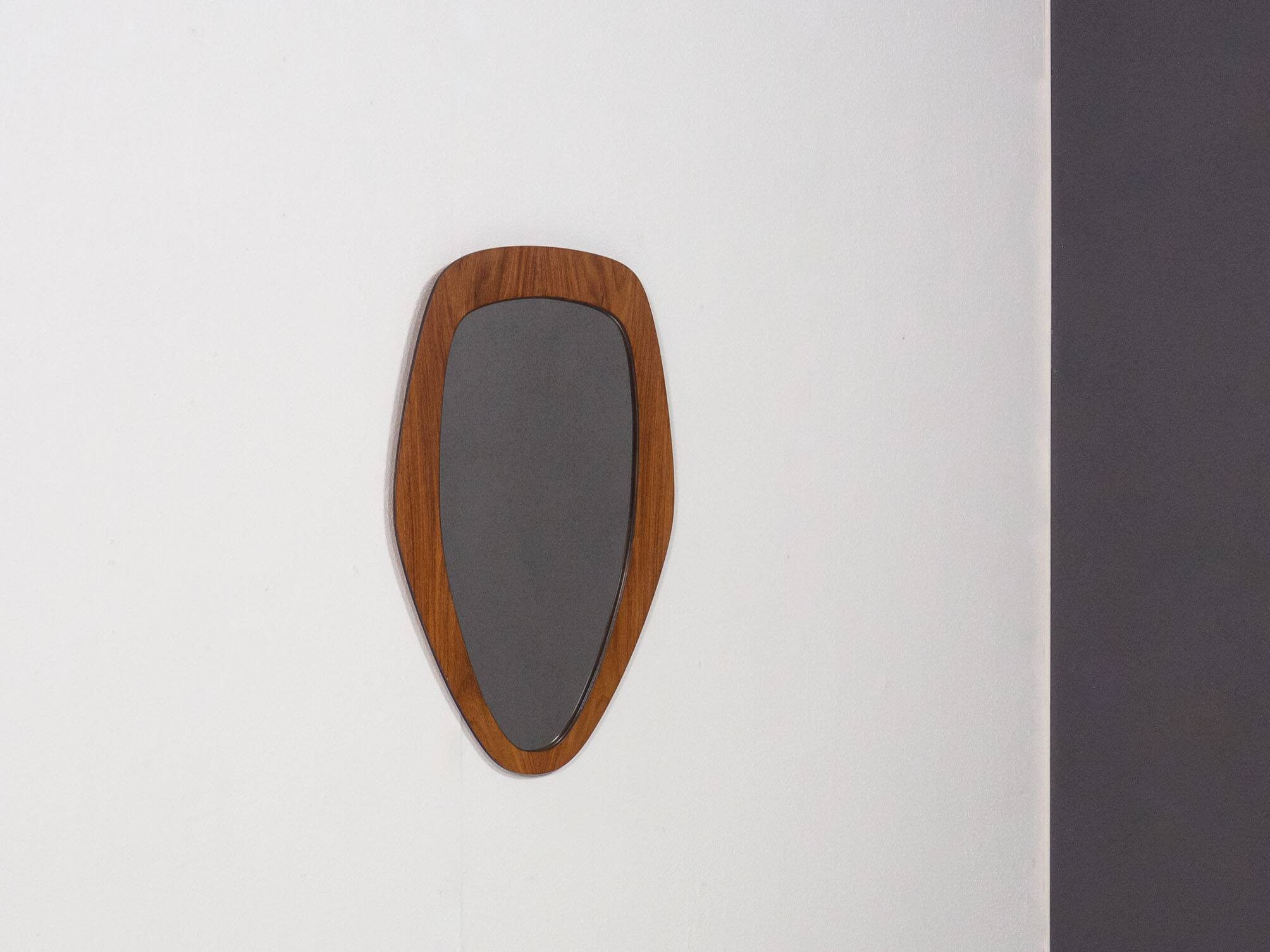 Vintage mahogany mirror