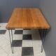 Danish dining table with hairpin legs