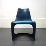 Paire de chaises empilables modèle 290 conçue par Steen Ostergaard pour CADO, 1970