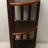 Corner shelf to lay in bamboo and rattan 60