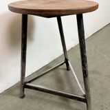 Black Industrial Workshop Stool, 1960s