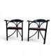 2 x Thonet triangle chair by Michael Thonet